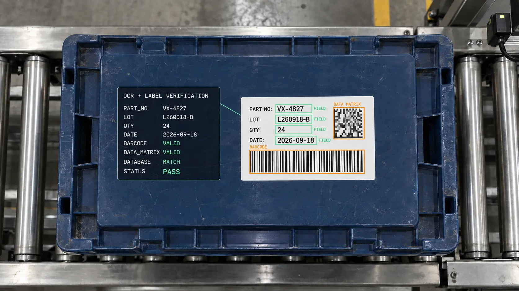 AI Analysis: OCR and Label Verification